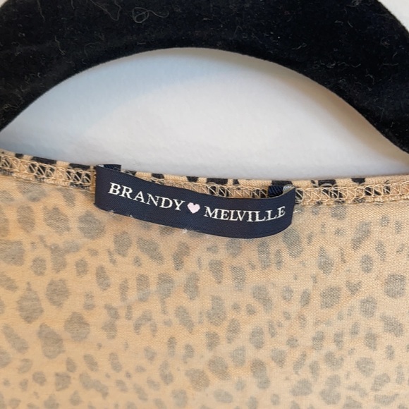 Cheetah Wrap Top - Picture 3 of 7